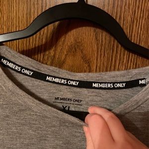 Long Sleeve Members Only t shirt